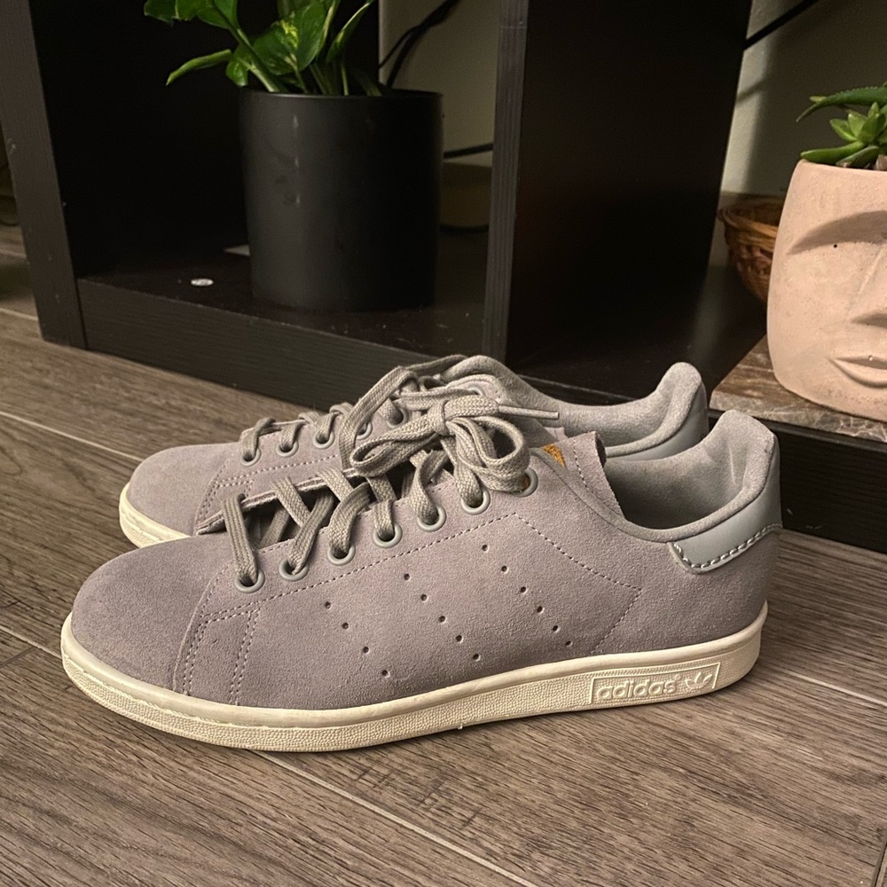 Stan Smith grey velvet Adidas